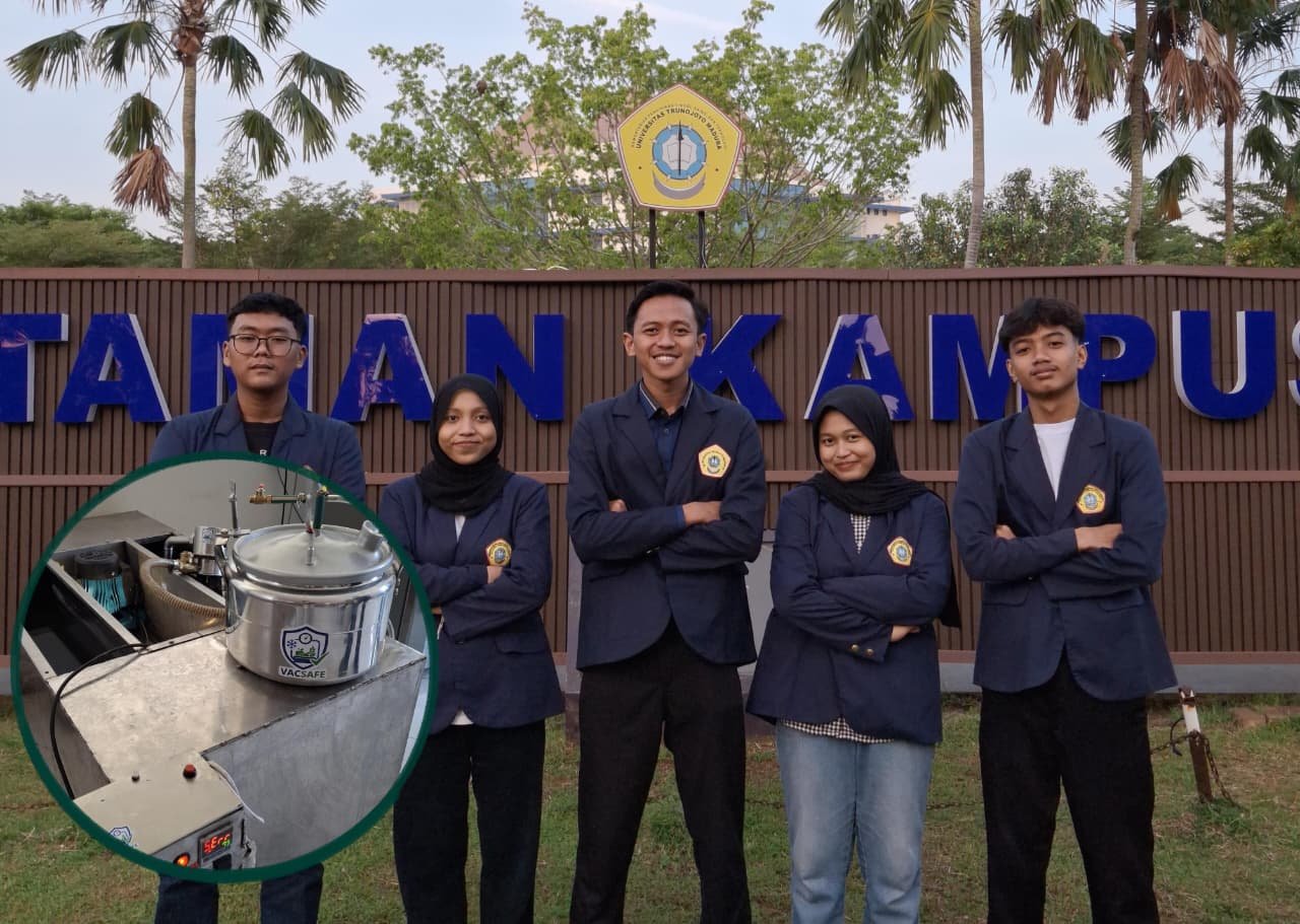 MAHASISWA UNIVERSITAS TRUNODJOYO MADURA MENGEMBANGKAN INOVASI BARU SISTEM PENDINGIN CEPAT DAN HIGIENIS UNTUK KEAMANAN PANGAN PADA PROGAM MBG