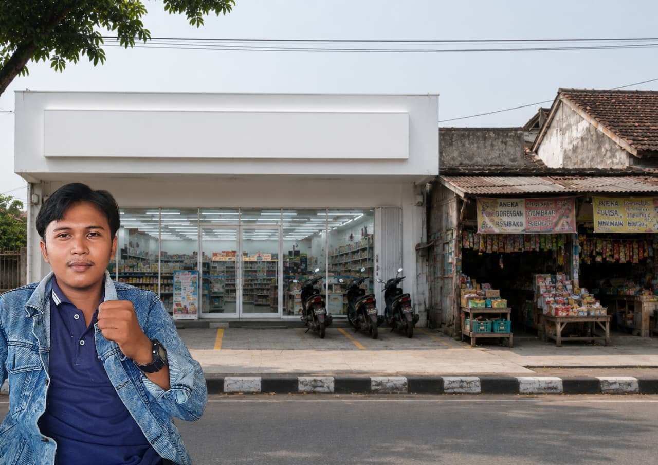 AKTIVIS MAHASISWA BLEGA SOROTI ANCAMAN GERAI RITEL MODERN BAGI PASAR RAKYAT DI BANGKALAN